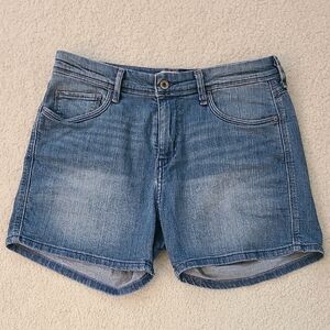 Classic Blue Denim Women's Shorts